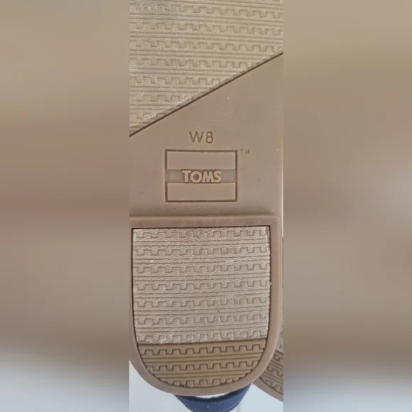 Toms stylish Navy Sandals with Braided Strap - Picture 5 of 5